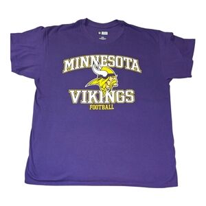 NFL Minnesota Vikings T-Shirt Purple Official Team Apparel L Football Unisex